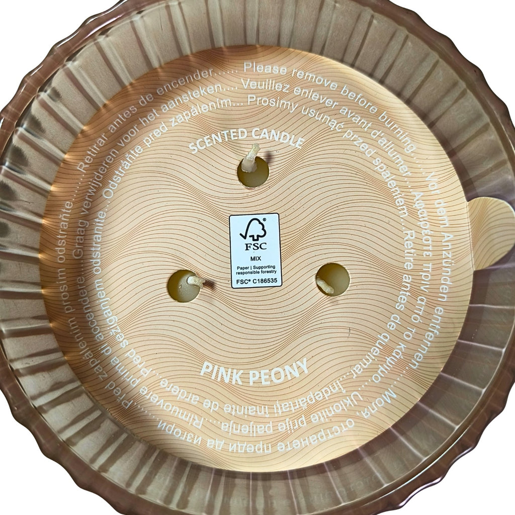 Duża Świeca Zapachowa W Szkle 3 Knoty FSC Premium