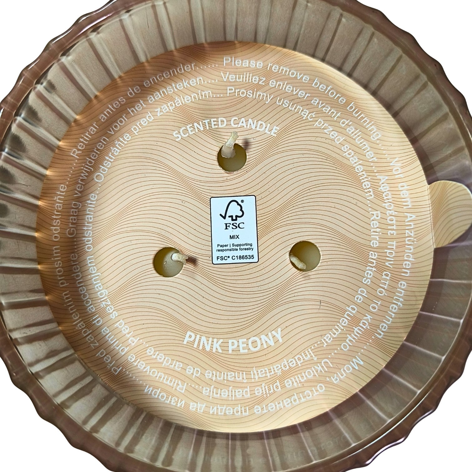 Duża Świeca Zapachowa W Szkle 3 Knoty FSC Premium