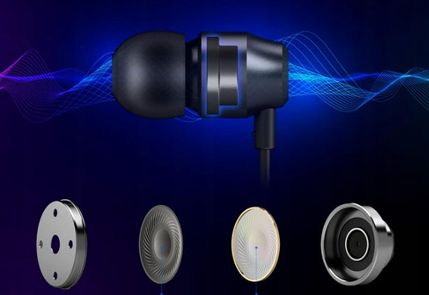 SŁUCHAWKI PRZEWODOWE USB-C PALOVUE EARFLOW C PRZETWORNIK 9,2MM