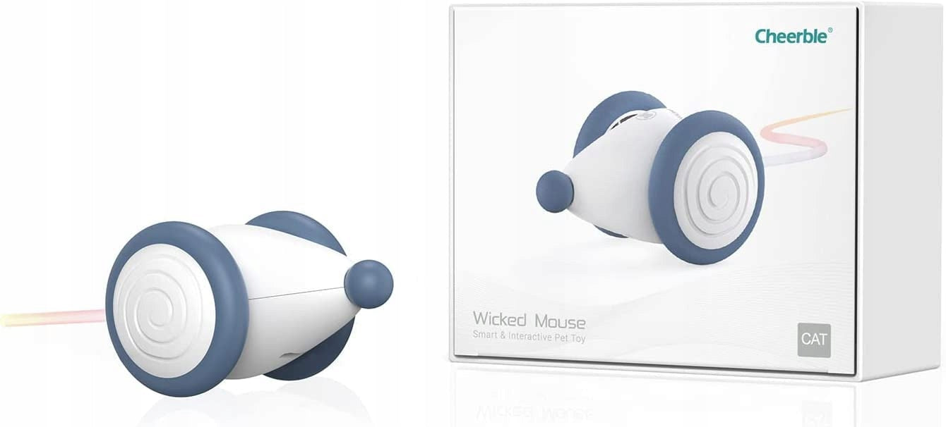 Zabawka interaktywna dla kota Cheerble Wicked Mouse PLUS CWJ01