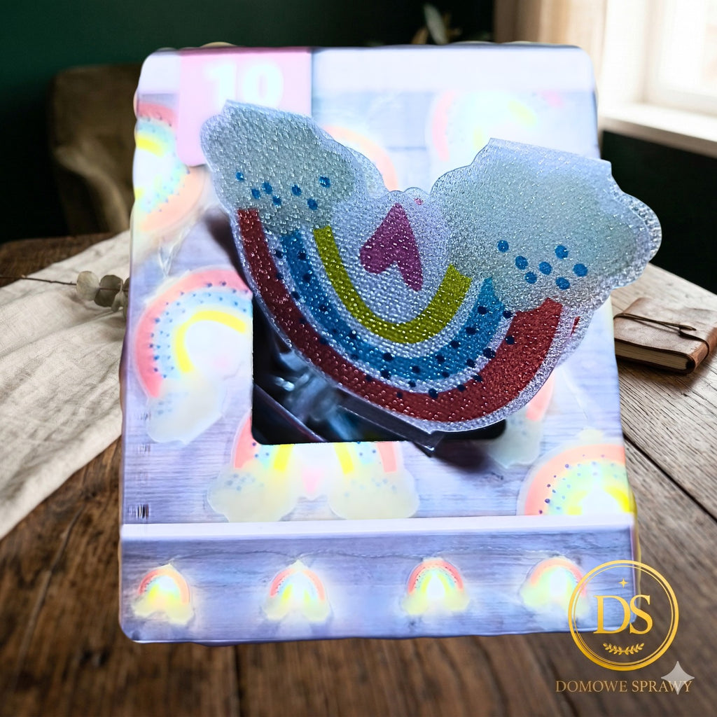 Lampki Girlanda Świetlna LED na Baterie 1,5m Łańcuch Pokój Dziecka