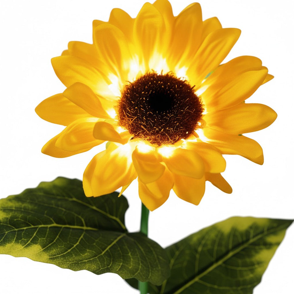 Lampka Solarna Wbijana LED Sunflower Słonecznik Ogrodowa IP44