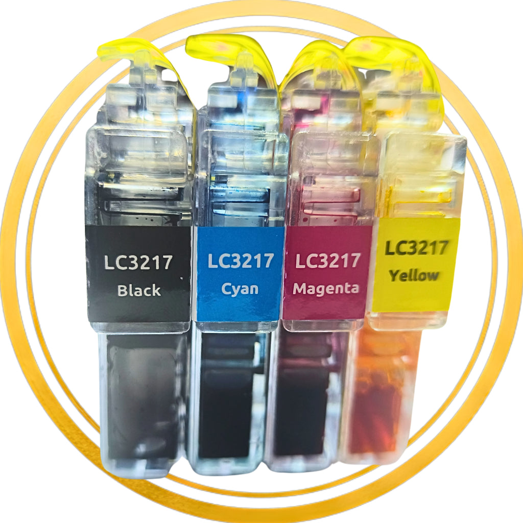 Tusze zamienniki ink&print Brother LC3217 XL CMYK 4 szt.