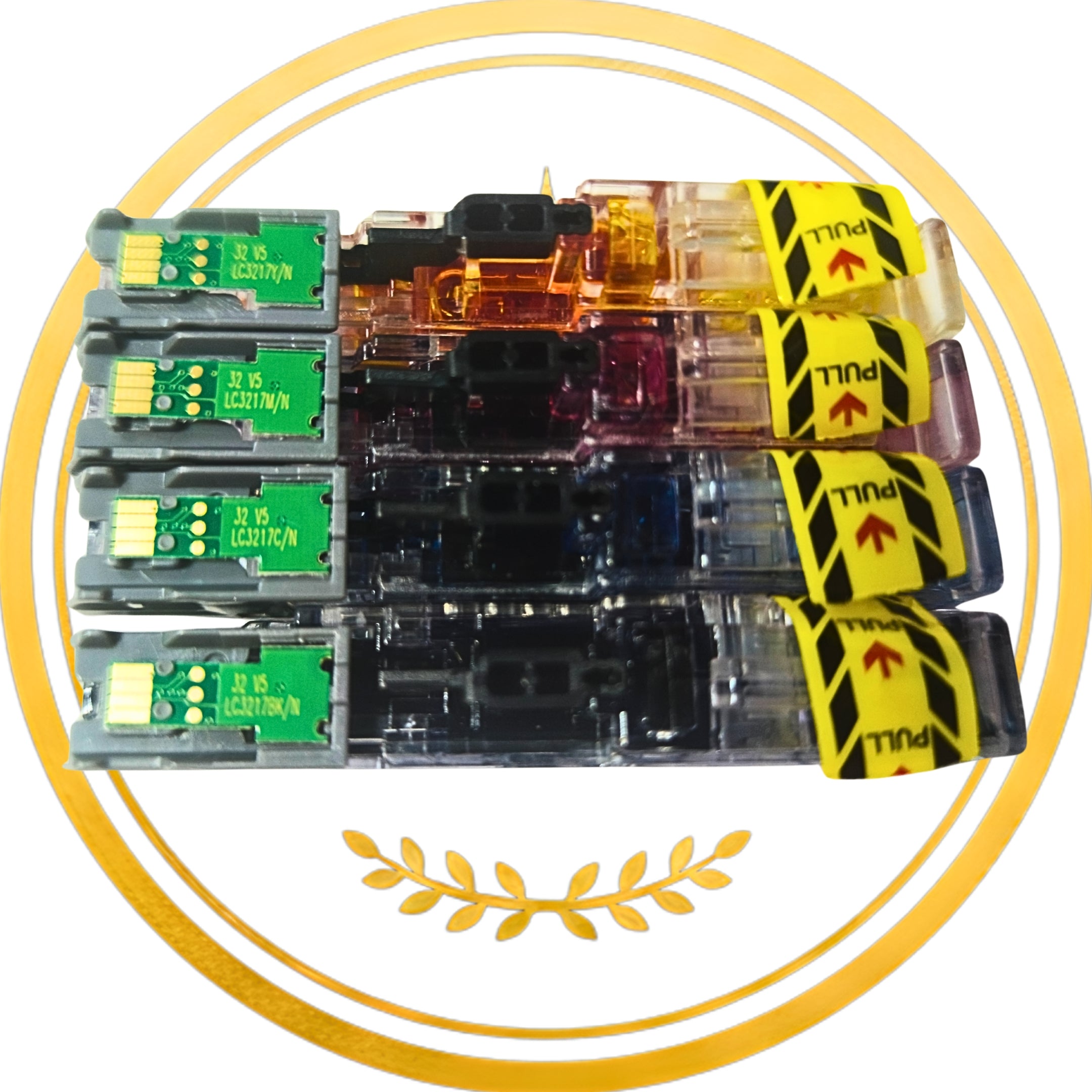 Tusze zamienniki ink&print Brother LC3217 XL CMYK 4 szt.
