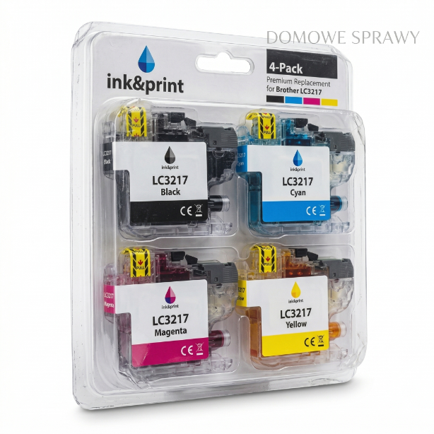 Tusze zamienniki ink&print Brother LC3217 XL CMYK 4 szt.