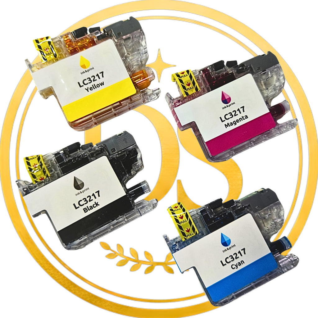 Tusze zamienniki ink&print Brother LC3217 XL CMYK 4 szt.